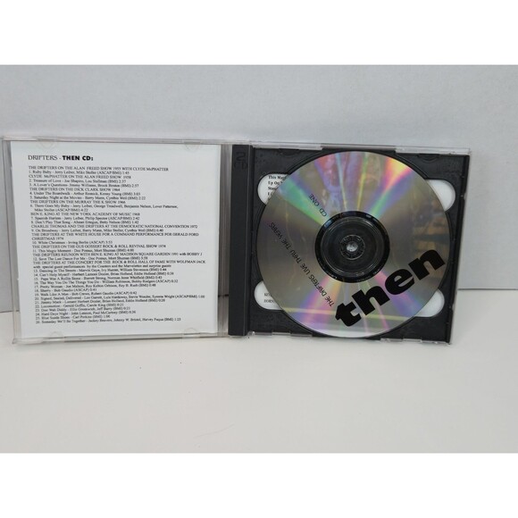 THE DRIFTERS LIVE THRU THE YEARS Now & Then Wolfman Jack/Hall Of Fame 2 CDs EX - Picture 3 of 4